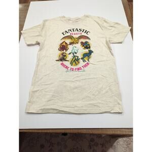 Fantastic Beasts & Where to Find Them New Heathered Short Sleeve Tee medium
